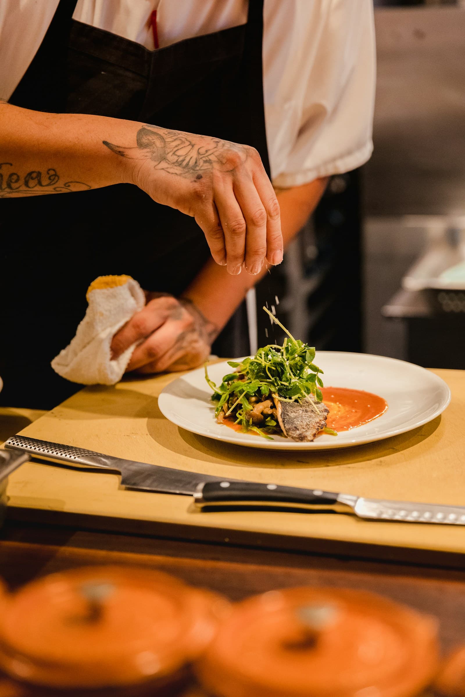 Elena Marchetti at the pass